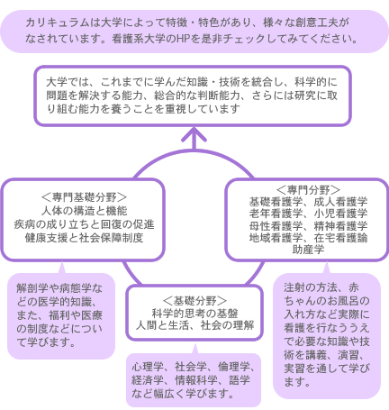 日本看護系大学協議会 看護職の方 または看護職を目指す方へ